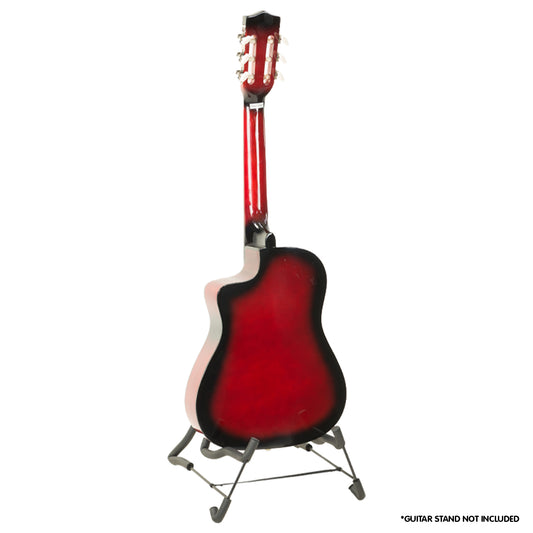Karrera Childrens Acoustic Guitar Kids - Red - Mekamart Australia