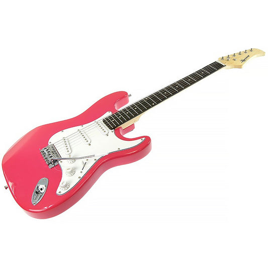 Karrera 39in Electric Guitar - Pink - Mekamart Australia
