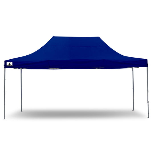 Wallaroo Gazebo Tent Marquee 3x4.5m PopUp Outdoor Blue