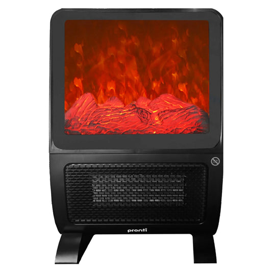 Pronti 2000W 3D Fire PTC Electric Portable Room Heater - Mekamart Australia