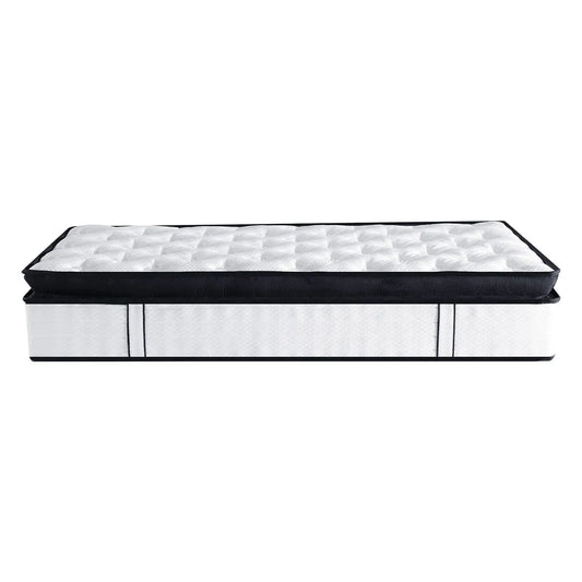 Laura Hill King Mattress Bed Size Euro Top 5 Zone Spring Foam 32cm Bedding Pocket - Mekamart Australia