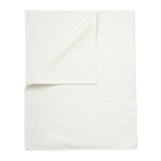 Microfiber Soft Non Slip Bath Mat Check Design (Cream) - Mekamart Australia