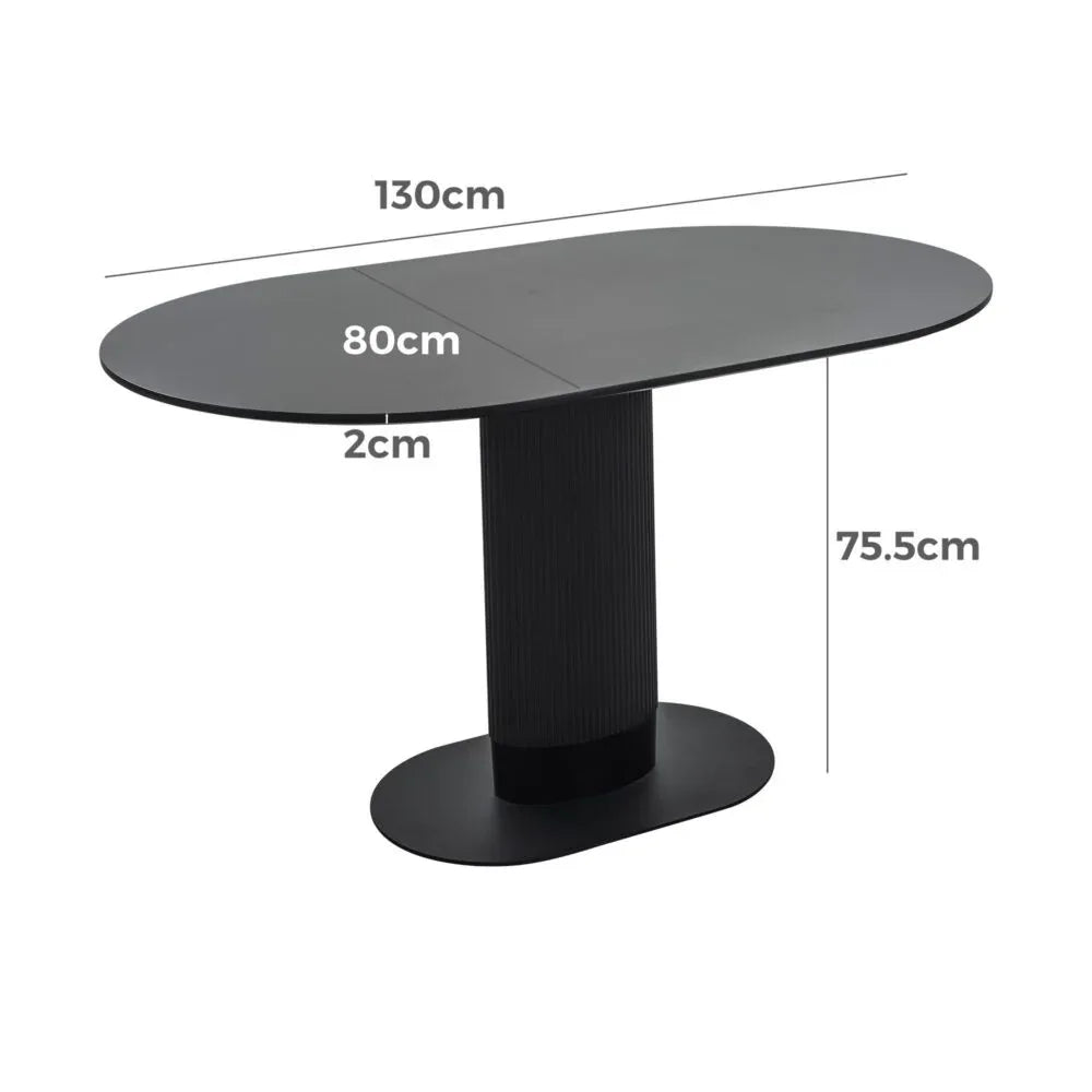 Clara Eclipse Oval Dining Table - Mekamart Australia