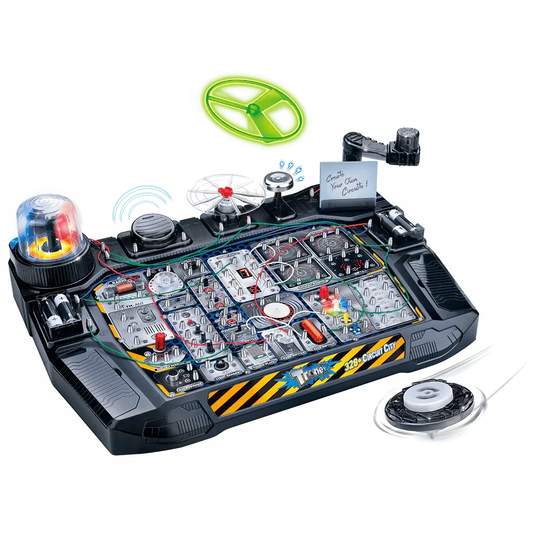 Tronex 328+ Circuit City STEM Kit Toy for Kids Educational Circuit Learning Board - Mekamart Australia