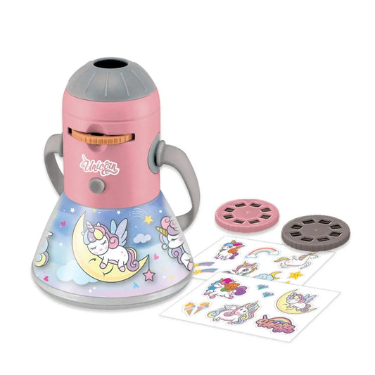 Unicorn Mini Night Light Camping Projector - Lantern Torch Kids Learning Toy - Mekamart Australia