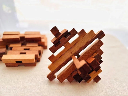 Japanese Interlocking Ladder Puzzle - Mekamart Australia