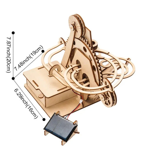 Marble Run Model Kids Building Kits Construction Toy Wooden Crafts - Mekamart Australia