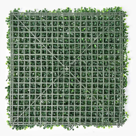 YES4HOMES 12 x Artificial Plant Wall Grass Panels Vertical Garden Tile Fence 50X50CM Green - Mekamart Australia