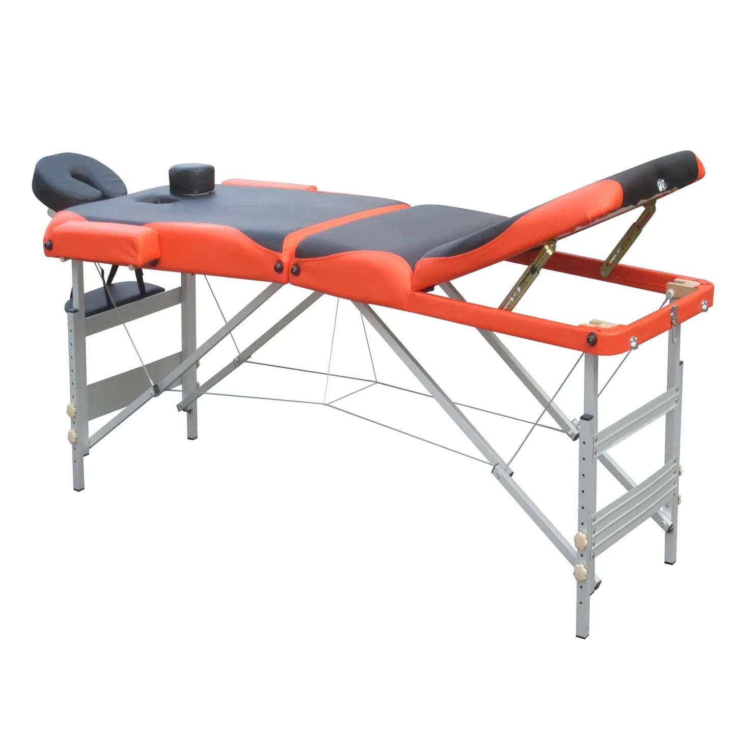 YES4HOMES 3 Fold 5 cm Thickness Foam Portable Aluminium Massage Table Massage Bed Beauty Therapy - Mekamart Australia
