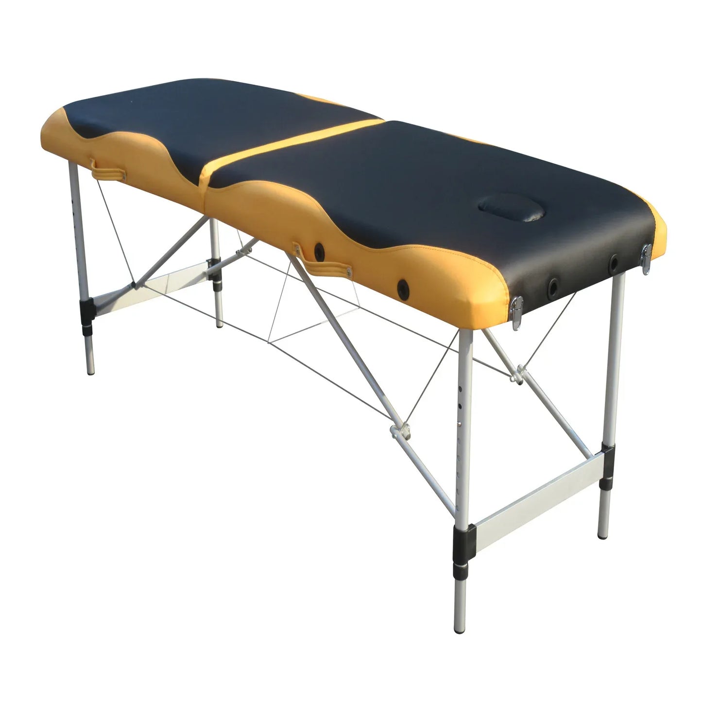 YES4HOMES 2 Fold Portable Aluminium Massage Table Massage Bed Beauty Therapy - Mekamart Australia
