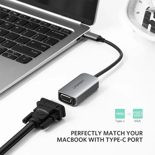 UGreen USB Type C to VGA Converter 50316 - Mekamart Australia