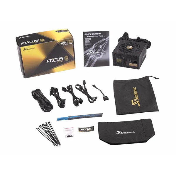 SeaSonic 650W FOCUS Gold PSU (SSR-650FM) GM-650 ( OneSeasonic ) - Mekamart Australia