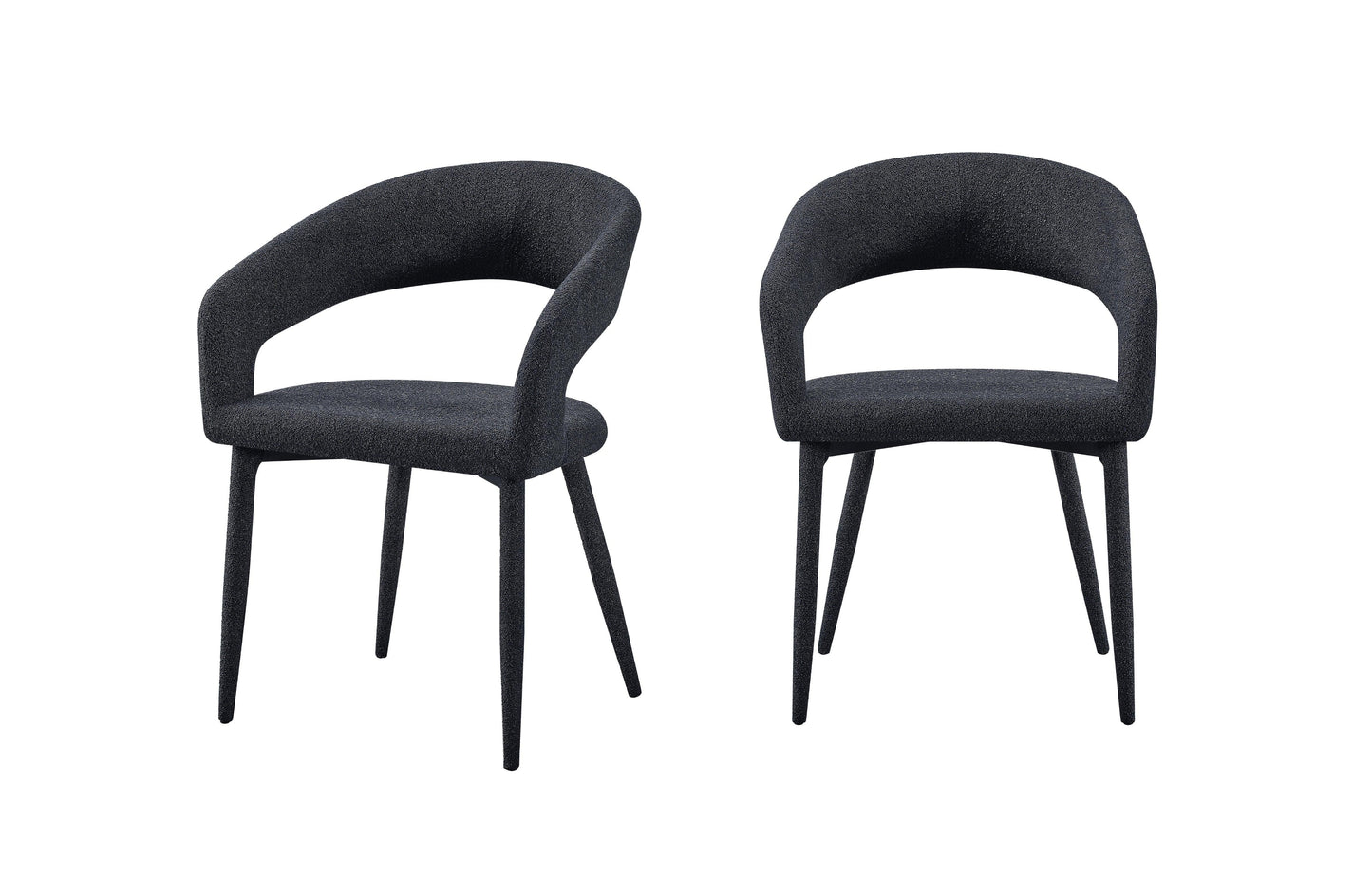 Marilyn Boucle Dining Chair -Set of 2 - Mekamart Australia