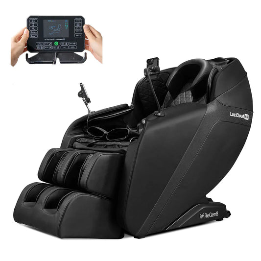 ReGen8 LuxCloud Air - Zero Gravity Heated Massage Chair in Black