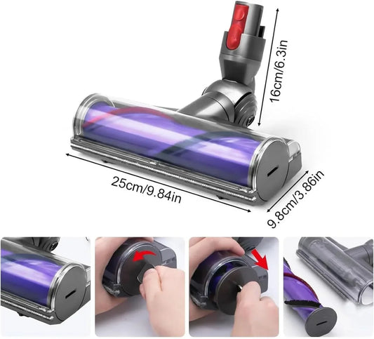 Hygieia Direct Drive Motorhead - For Dyson V7 V8 V10 V11 V15 & Outsize Models - Mekamart Australia