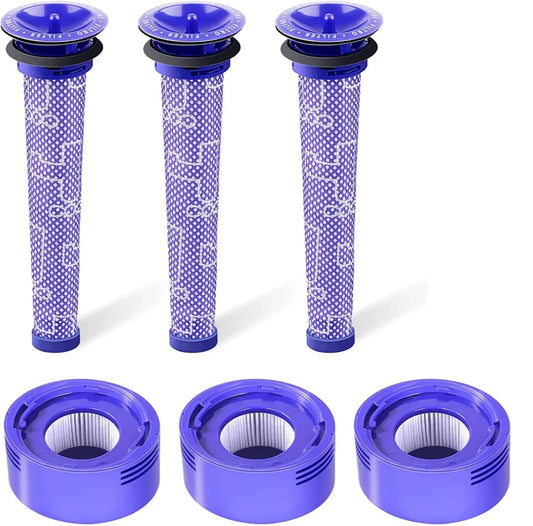 3 X Filter Kits for DYSON V7 (SV11, SV37) & V8 (SV10, SV25) Vacuum Cleaners - Mekamart Australia