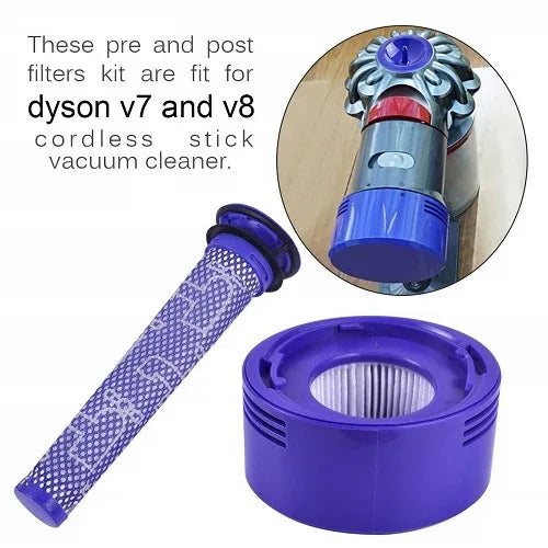 Filter Kit for DYSON V7 (SV11, SV37) & V8 (SV10, SV25) vacuum cleaners - Mekamart Australia