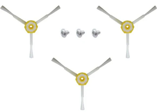 3 x spinning side brushes for iRobot Roomba 500 / 600 / 700 / 800 /900 series - Mekamart Australia