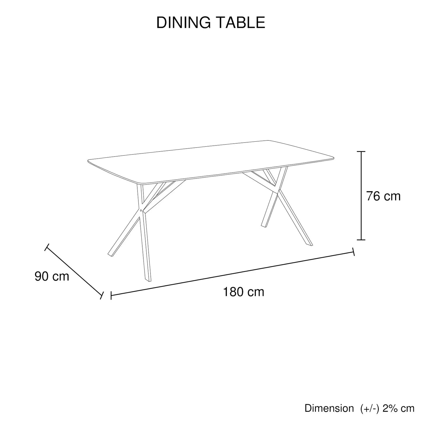 Dining Table Rectangular Shape White Sintered Stone Top Powder Coated Iron Legs - Mekamart Australia