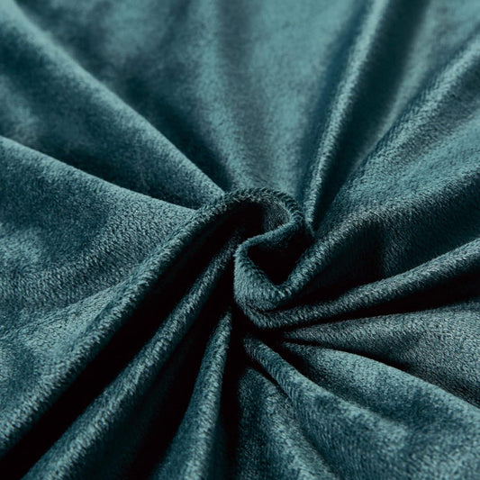 Super Soft Textured Corduroy Velvet European Pillowcase - Forest Green - Mekamart Australia
