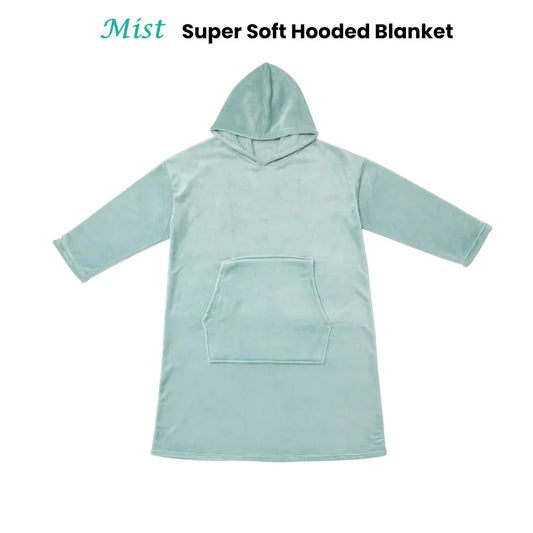 Accessorize Mist Super Soft Hooded Blanket Extra Large - Mekamart Australia