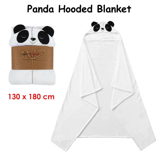 Happy Kids Panda Hooded Blanket - Mekamart Australia