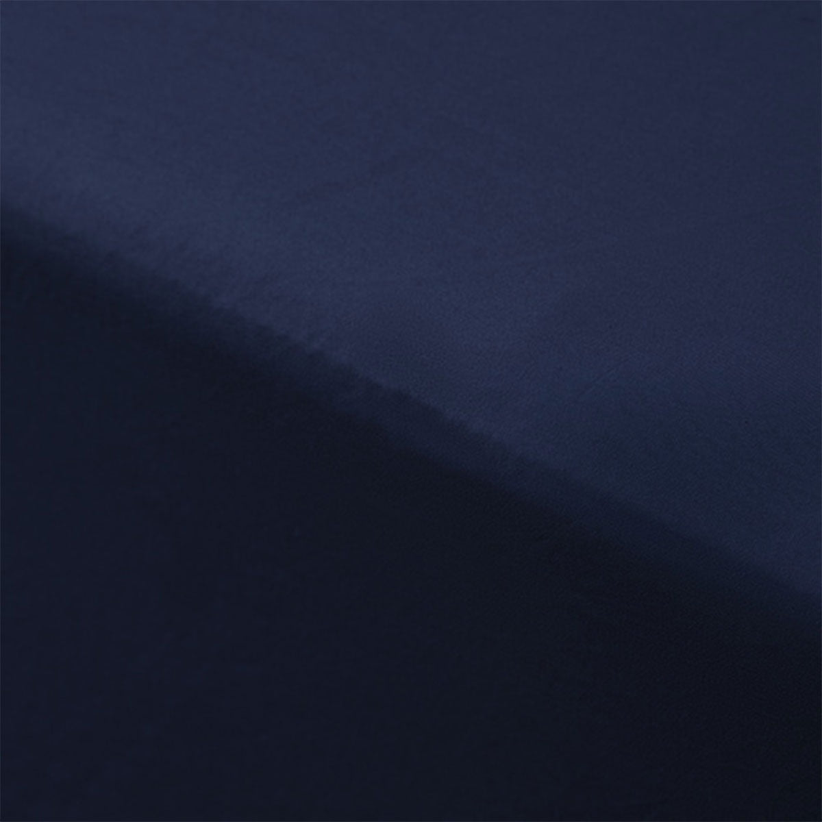 Accessorize Navy Bamboo Cotton Mega Fitted Sheet 50cm Wall Queen