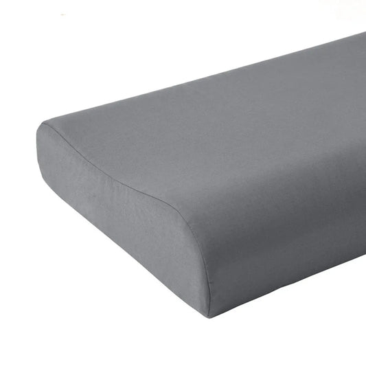 Accessorize Charcoal Cotton Rich Contour Pillowcase 40x60x12cm - Mekamart Australia