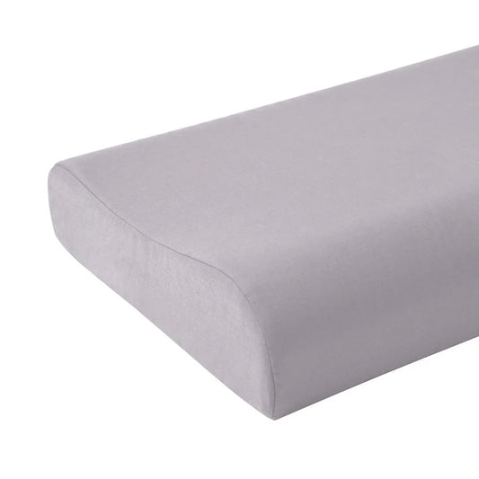 Accessorize Silver Cotton Rich Contour Pillowcase 40x60x12cm - Mekamart Australia