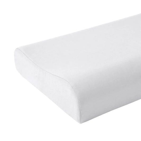 Accessorize White Cotton Rich Contour Pillowcase 40x60x12cm - Mekamart Australia