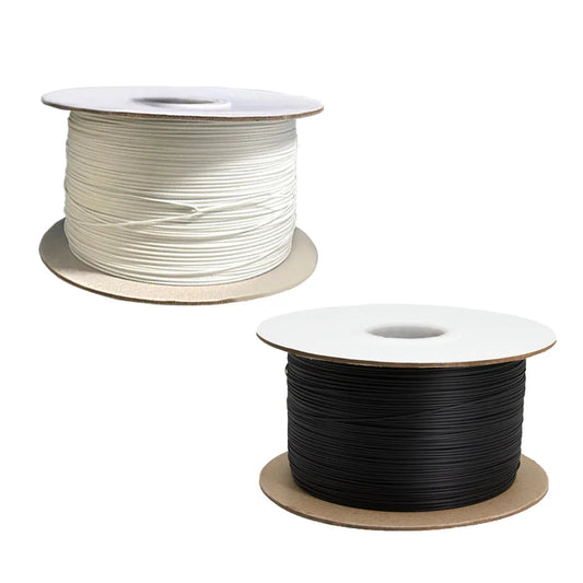 1000M Coiled Tie Wire Elliptical Binding Wire Garden Plant Cable Roll for Home - Black - Mekamart Australia
