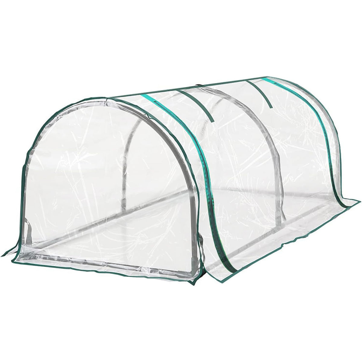 PVC Greenhouse Cover Replacement Plant Tent Garden Shelter No Frame - Grid