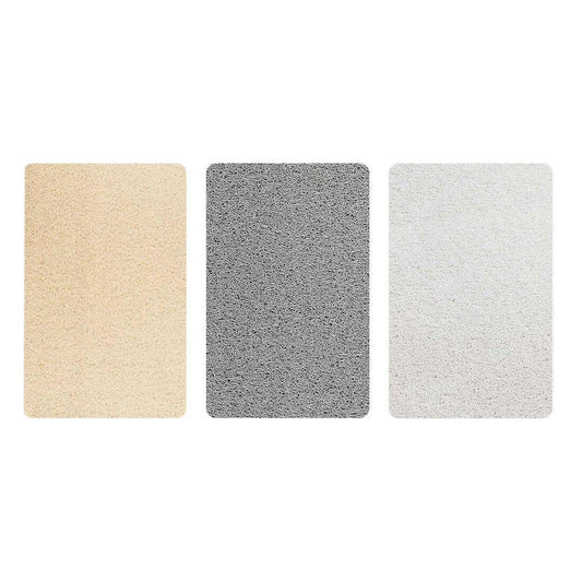 Waterproof Non-Slip Bathroom Shower Mat Anti-Slip Rug Toilet Floor Mat Washable - Grey-40*60cm