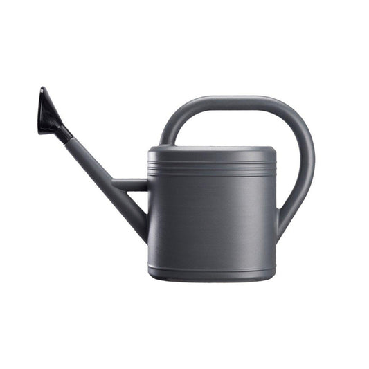 3L Gray Retro Watering Can Long Spout Large Capacity Shower Kettle for Garden