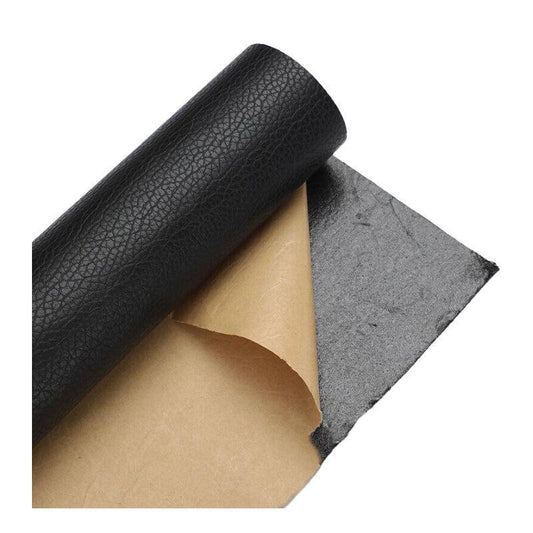 2X Self Adhesive Leather Repair Patches Kit for Sofa Couch Auto Interior Use - Khaki - Mekamart Australia