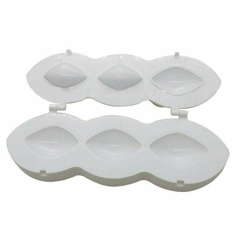 Meatball Maker Manual Meatloaf Mold Kibbeh Maker Press Minced Processor Tool - 9 Holes Clear