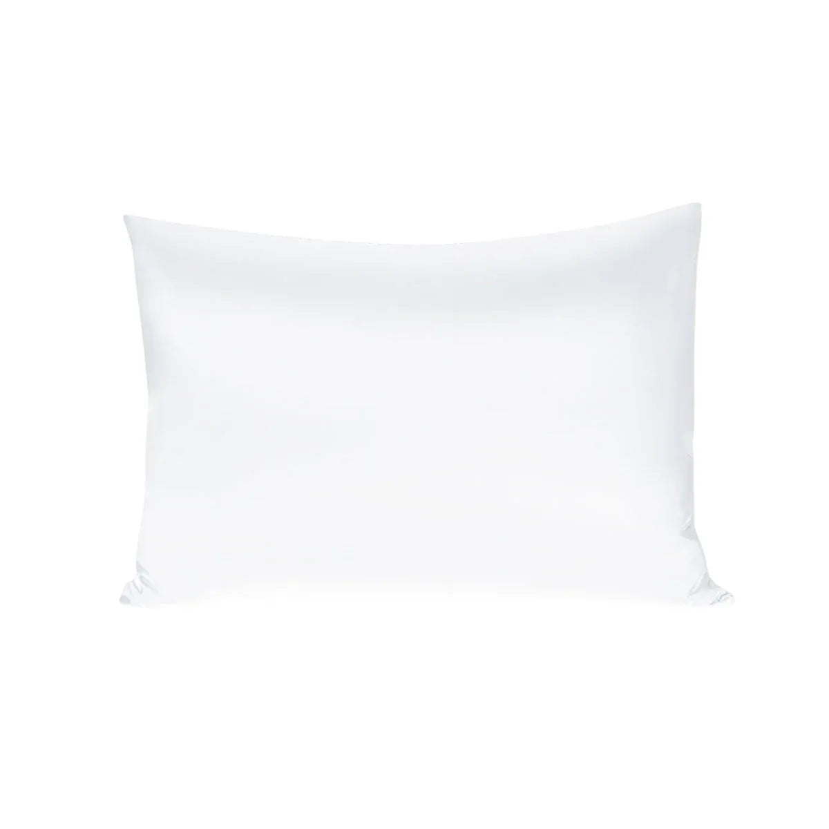 Silk Envelope Pillowcase Soft Satin Protective Cover for Bed Sleep Comfort - Silver - Mekamart Australia