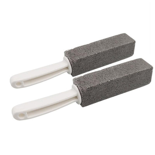 2X Toilet Bowl Brush Cleaning Pumice Stone Stains Bathtub Wand Tile Cleaner Tool - Mekamart Australia