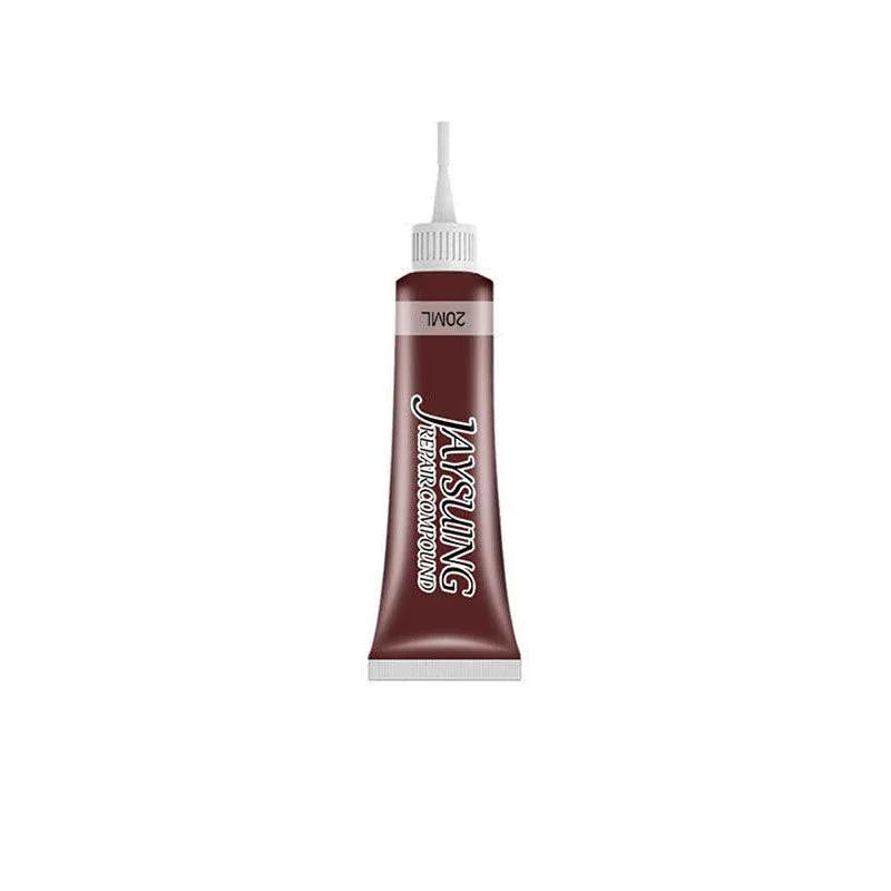 dvanced Leather Repair Gel Kit Filler for Sofa Auto Interior and Scratch Restoration - Walnut