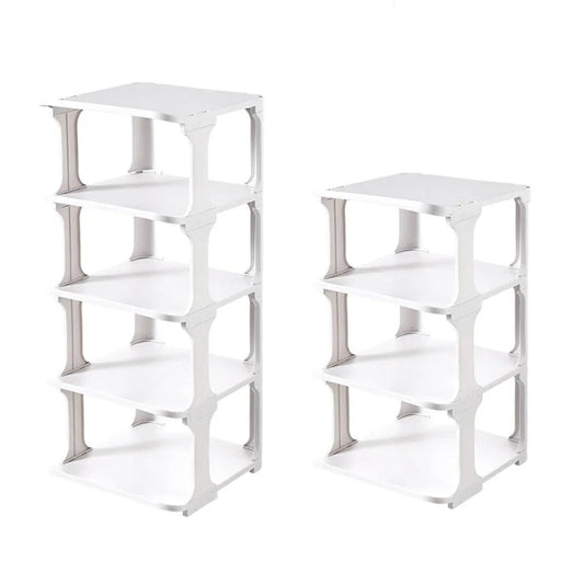 4/5Tier Shoe Rack Organizer Shelf Space Saving Storage Stand For Entryway Home - 5-Tier - Mekamart Australia