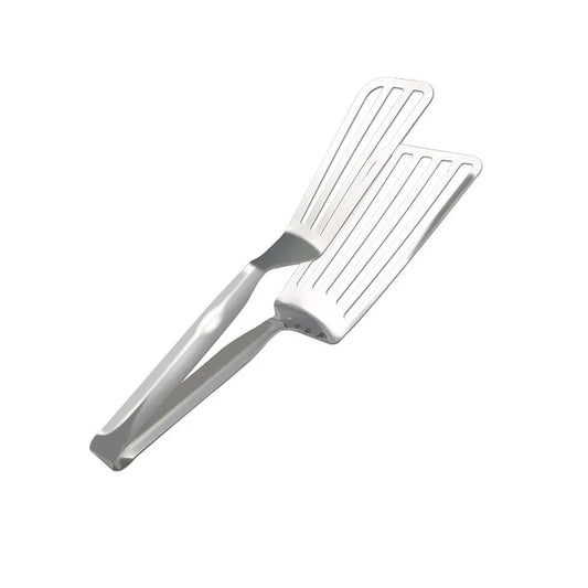 Stainless Steel Steak Tongs Multi-Functional Kitchen Tool for BBQ and Fried Fish - Mekamart Australia