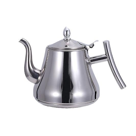 Thickened Stainless Steel Teapot Kettle With Strainer For Restaurant Hotel Use