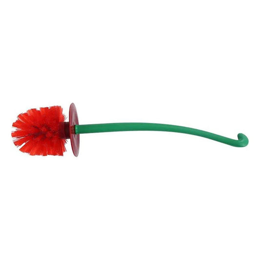 Soft Wool Toilet Brush with Long Handle Plastic Cleaning Brush Household Tool - Mekamart Australia