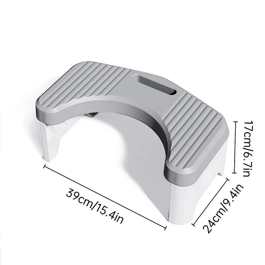 Thickened Toilet Squatting Stool Bathroom Footstool Household Restroom Pad - Blue - Mekamart Australia