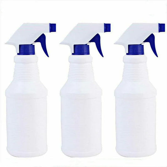 3PCS 500ml Reusable Plastic Spray Bottles for Cleaning Garden Car Use - Mekamart Australia