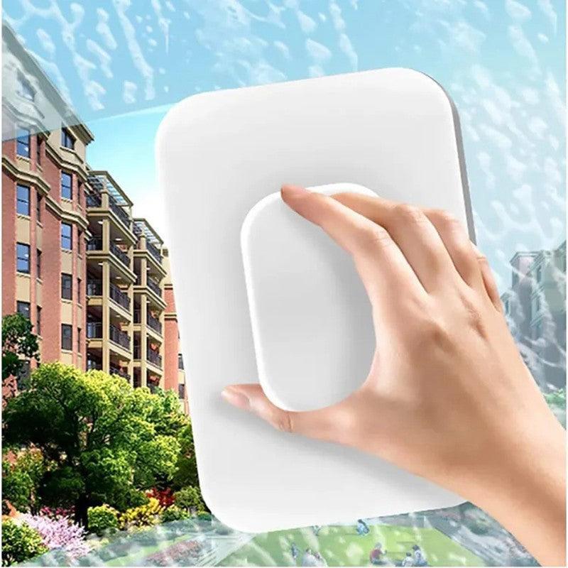Magnetic Window Glass Cleaning Tool Double Side Glass Cleaner Brush Wiper Home