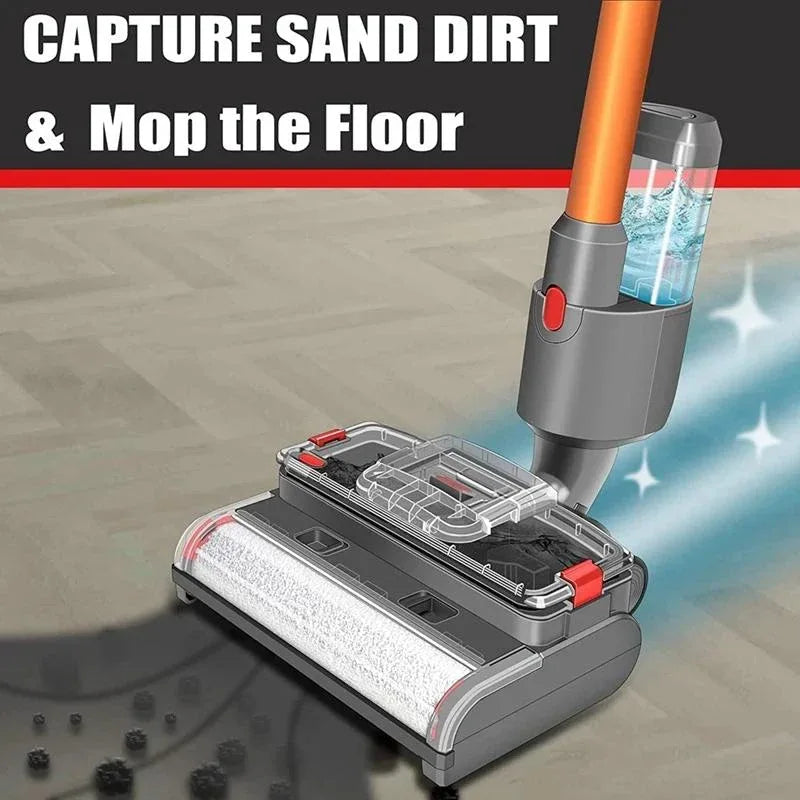 For Dyson V7 V8 V10 V11 V15 Vacuum Cleaner Electric Mop Head Floor Scrubber Head - Mekamart Australia