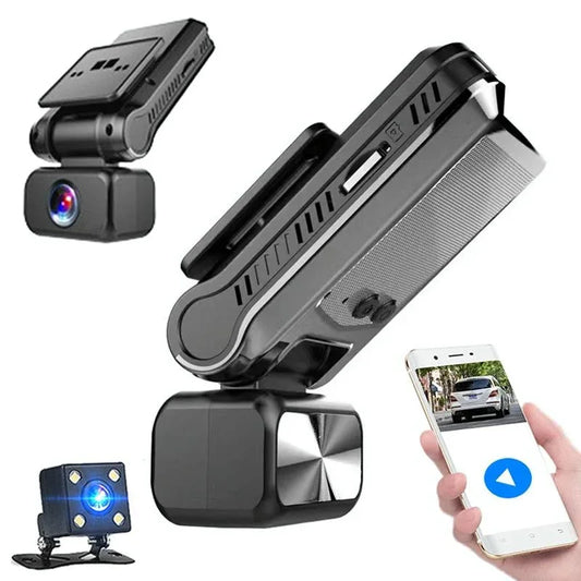 2k Dual Camera Wifi Car Dash Cam with Night Vision - Mekamart Australia