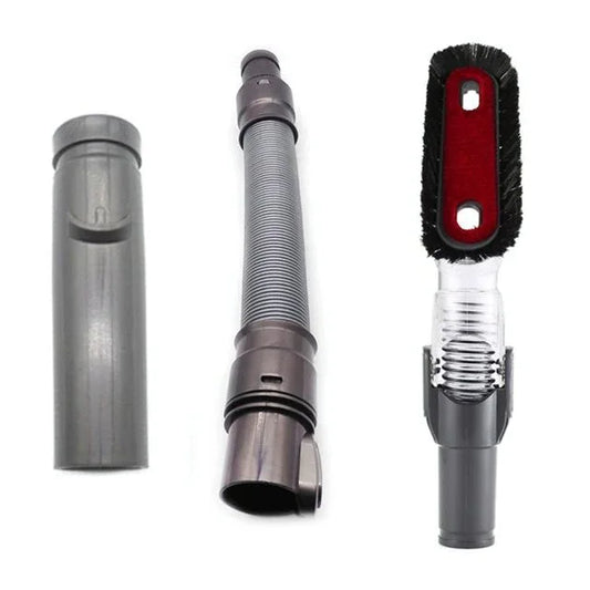3-in-1 Bendable Anti-static Suction Head Kit for Dyson V6 / Dc Vacuum - Mekamart Australia
