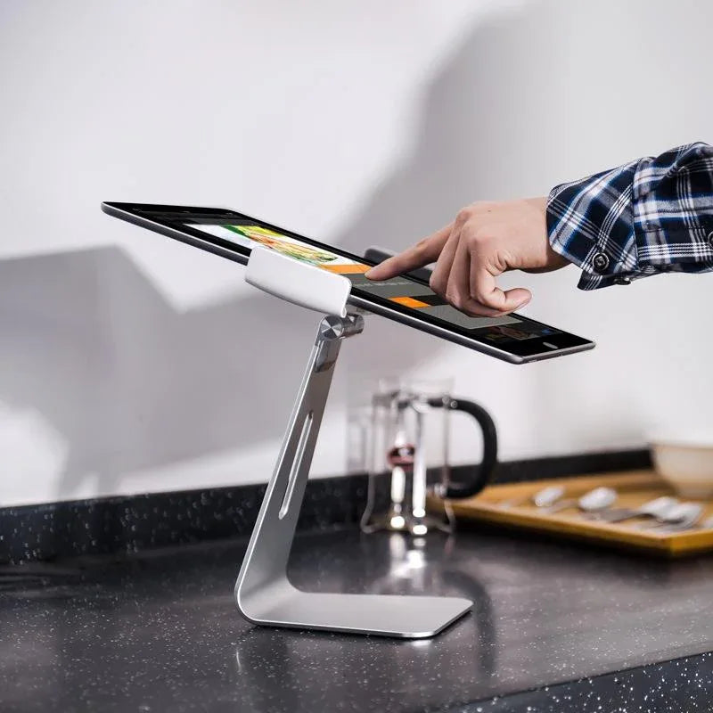360 Degree Rotating Aluminum Tablet Stand - Universal 7-13 Inch - Mekamart Australia
